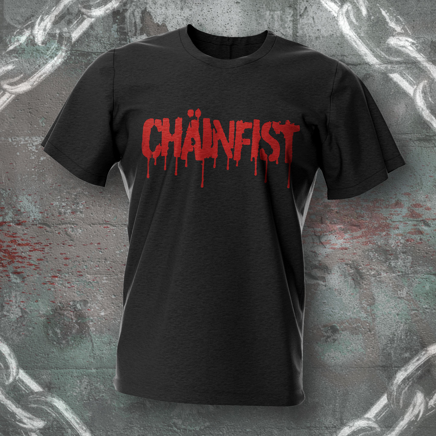 Chäinfist: Red Logo T-Shirt