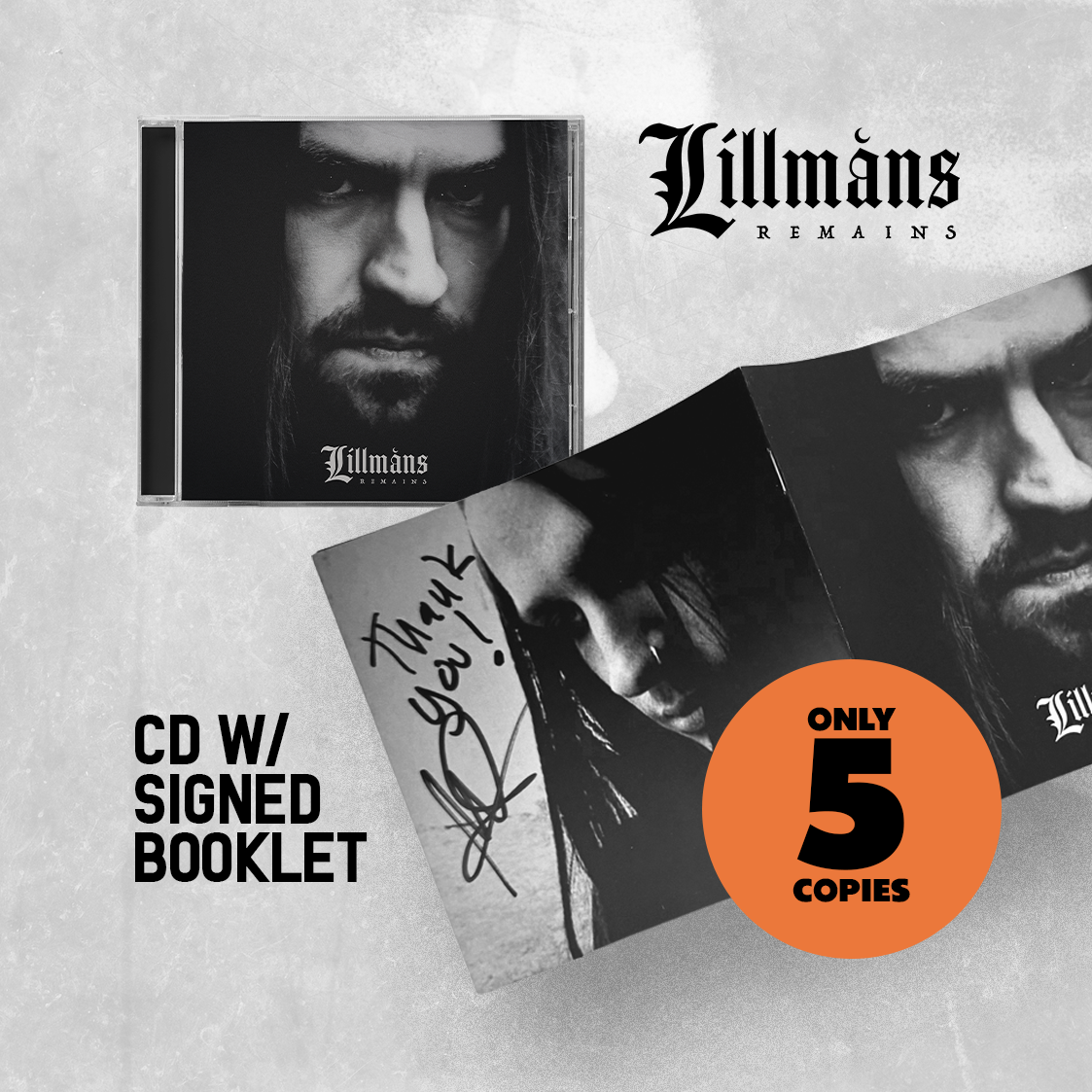 Lillmåns: Remains | Signed CD (Limited to 5)
