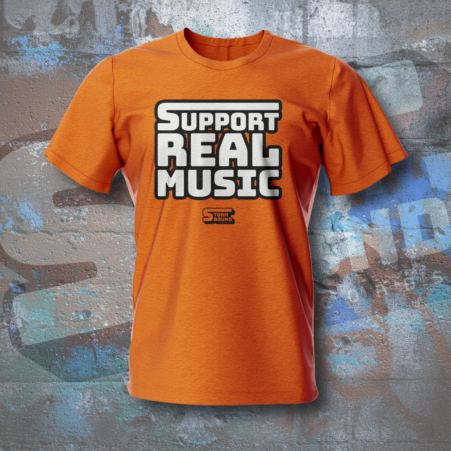 Stormbound: Support Real Music | T-Shirt