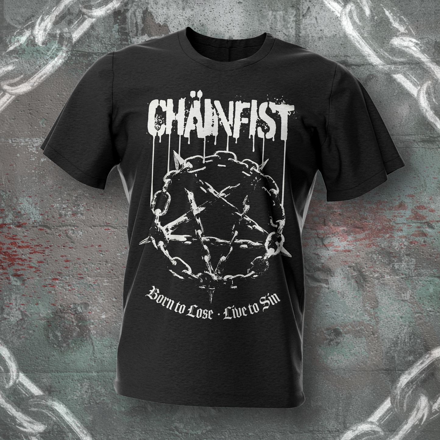 Chäinfist: Live to Sin | T-Shirt