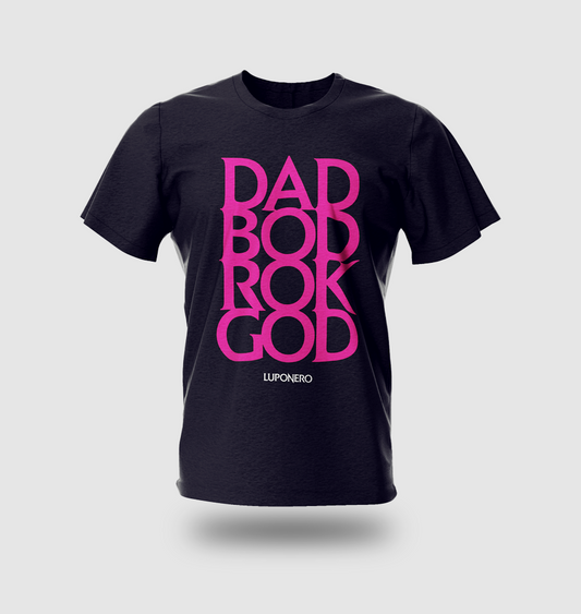Luponero: DAD BOD ROK GOD | T-Shirt